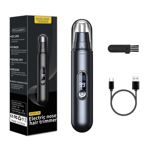 Digital nose hair - hair, trimmer
