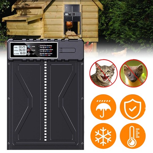 Automatic chicken coop door - automatic,