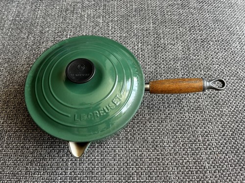 Creuset 20cm green - creuset,
