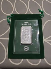 ?? Royal Mint 100g Fine Silver Bullion Bar – 999.9 Purity – Sealed & COA RARE