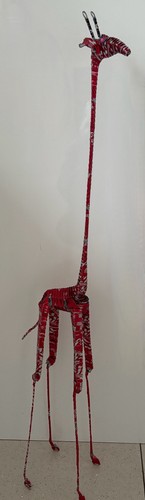 Tall giraffe made from - v., tall-