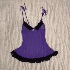 Baci Lingerie Purple Mesh