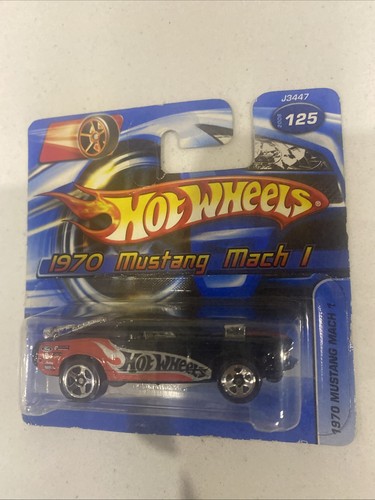 Hot wheels 1970 mustang mach - hot,