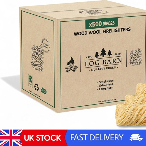 Log barn natural - natural, firelighters