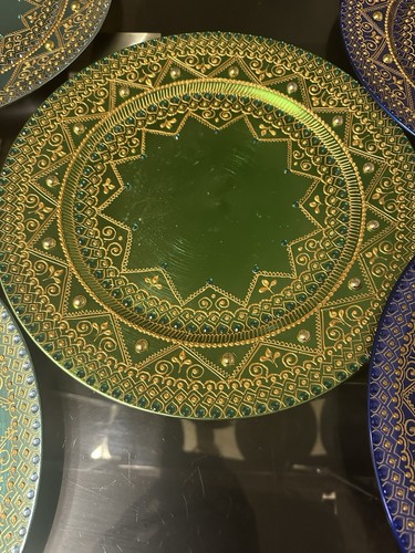 Mehndi thaal decorative - mehndi, plate