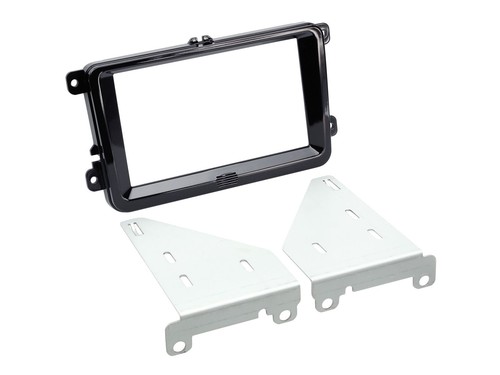 Radio faceplate set double - , din
