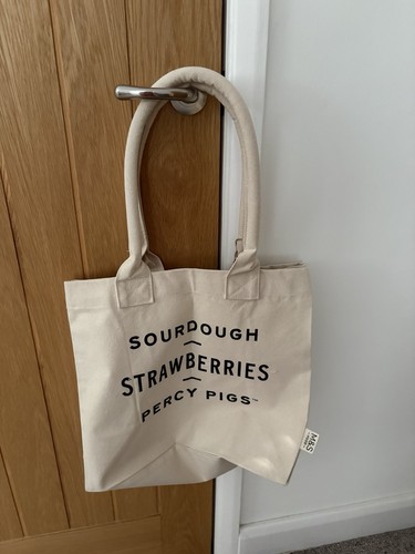 Food canvas tote bag - m&s,