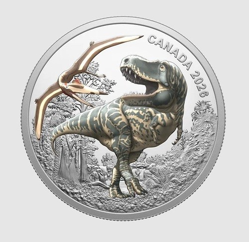 Canada 2026 dinosaurs rex - t.,