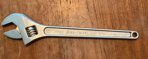 Snap blue point - point, 15"