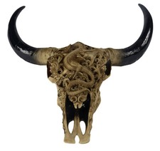 45CM COW BISON BULL HEAD WALL
