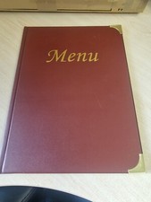 American Metalcraft Classic Menu Holder, Bordeaux A4 HOLDER