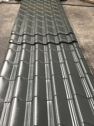Tile effect roofing sheets - ,