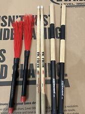 Wincent Rods, Vic Firth Sticks Plus Free Brushes