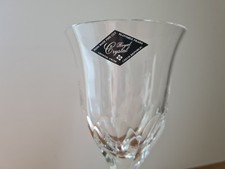 6 Royal Crystal wine glasses