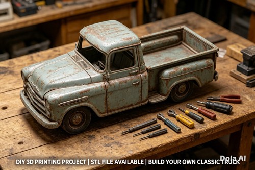 Classic chevy pickup truck - chevy,