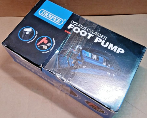 Double cylinder foot pump - double,