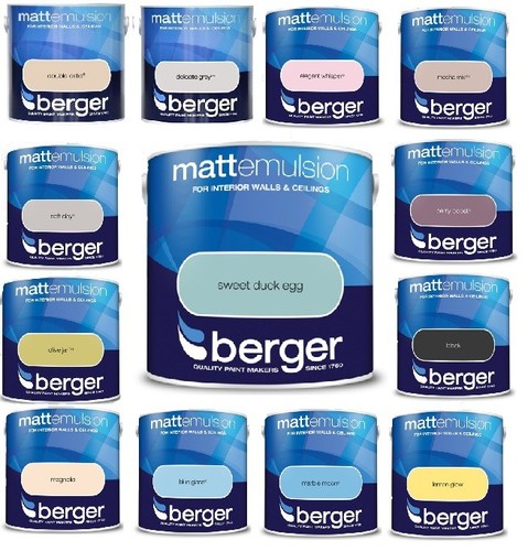 Berger matt walls ceilings - &,