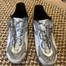 Lake CX331 road shoes, size 42.5 kangaroo leather upper, carbon sole