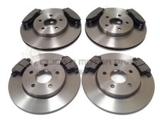 FOR JAGUAR X TYPE SPORT 2005-2009 FRONT & REAR BRAKE DISCS AND PADS SET NEW