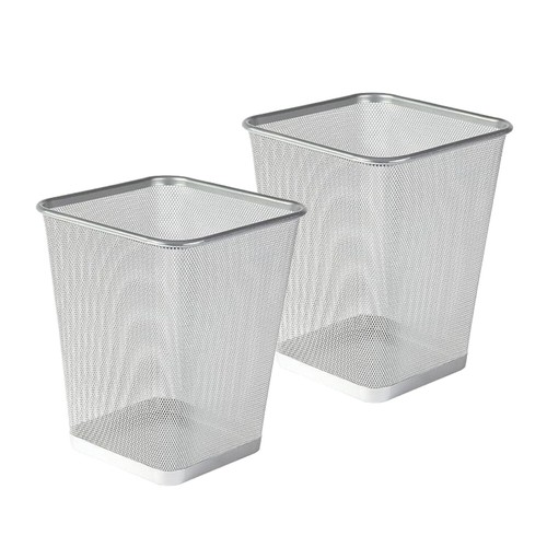 Mesh waste paper bin - bin, office