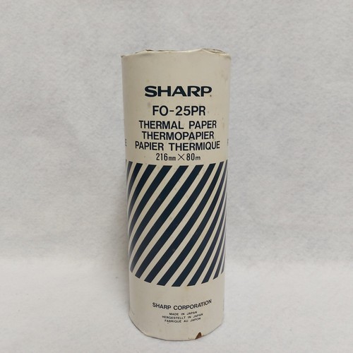 Sharp 25pr thermal paper - fo-25pr,