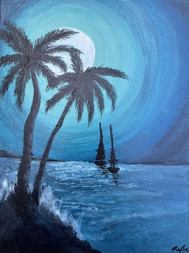 Original handmade canvas - canvas, wall
