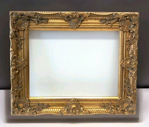 Picture frame baroque gold - picture,