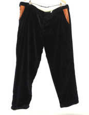 MENS ORVIS CORD CORDUROY TROUSERS HEAVY WEIGHT W44'' L31'' NAVY BLUE