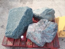  3 Large Granite Garden Rocks