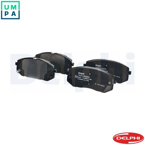 Brake pad set disc - brake,