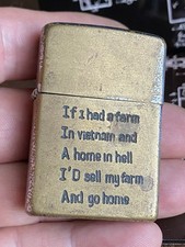 Vietnam Zippo Lighter Air Borne Saigon