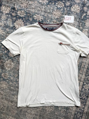 Fila white shirt size - t-shirt, m
