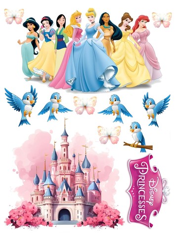 Disney princesses castle - princesses,