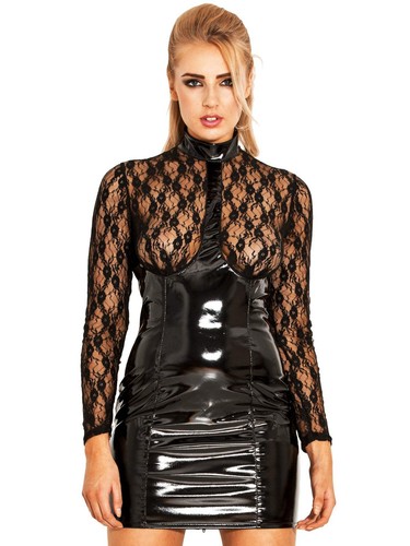 Honour female black pvc mini - female,