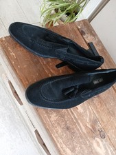 Mens Stacy Adams Black Suede