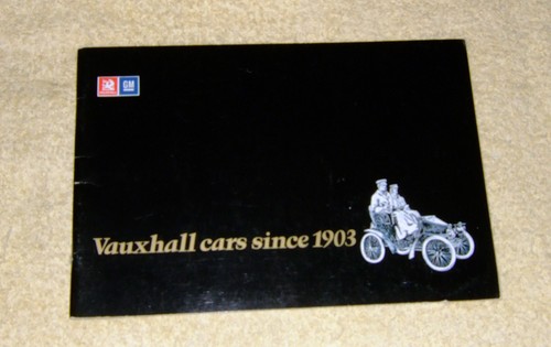 Vauxhall years cars - of,