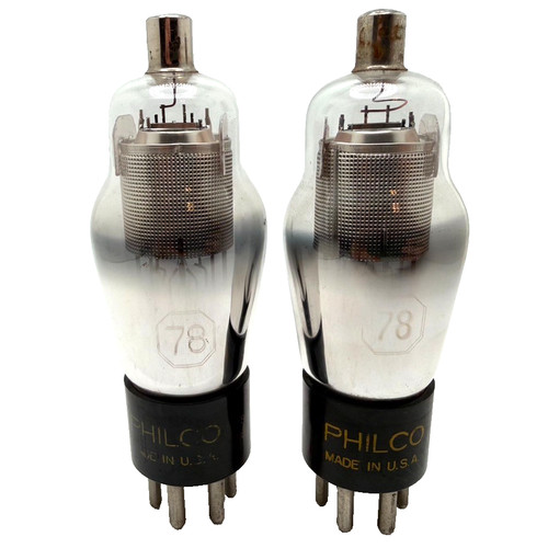 Philco ham radio vacuum - 78,