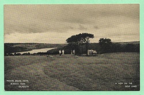 17338 cornwall w postcard - b/w,