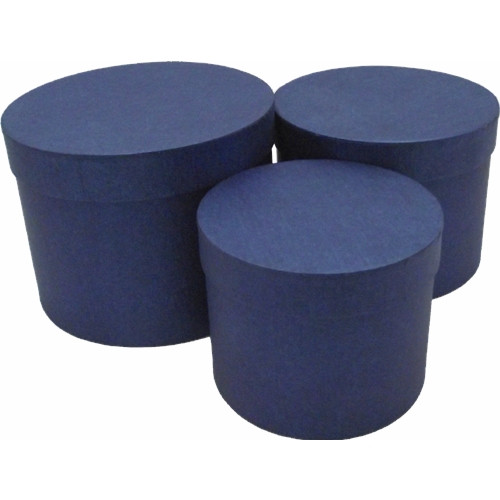 Set round blue - set, hat