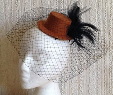 black veiling feather brown