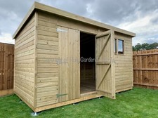 Premium Heavy Duty Pent Timber Workshop Shed