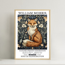 William Morris Sitting Fox