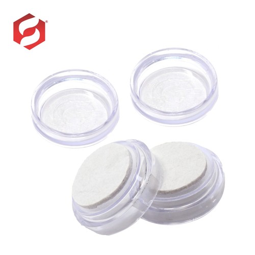 Castor cups felt - felt, pad