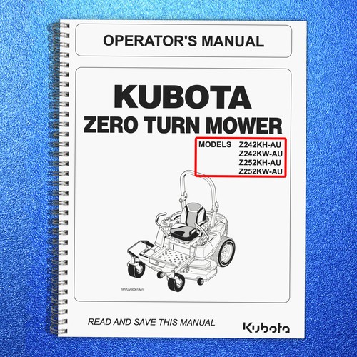 Kubota z242kh z242kw au - z242kh-au, z242kw-au