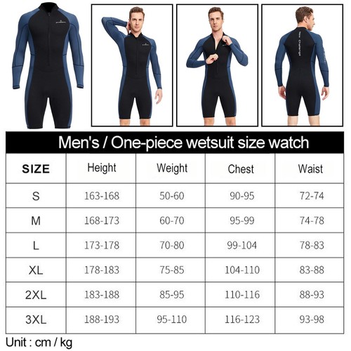 Men wetsuit scuba diving suit - scuba,