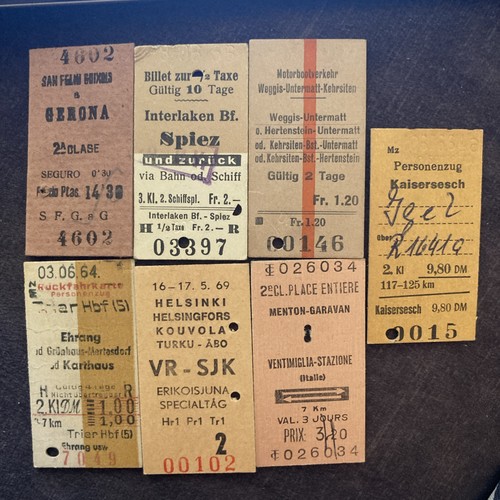 Railway ticket 7 - ,