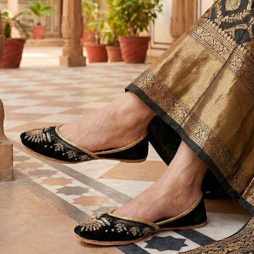 Womens handmade jutti - womens,
