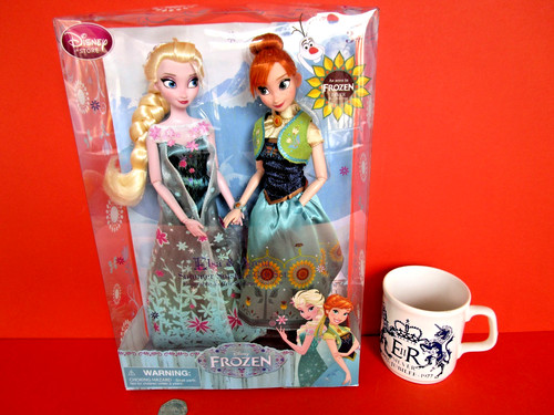 Elsa and anna from frozen - and,