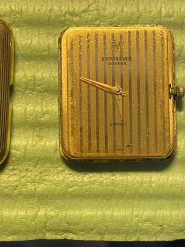 Raymond weil gold plated gents - plated,