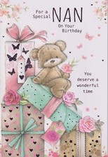NAN BIRTHDAY GREETING CARD